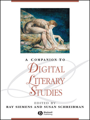 cover image of A Companion to Digital Literary Studies